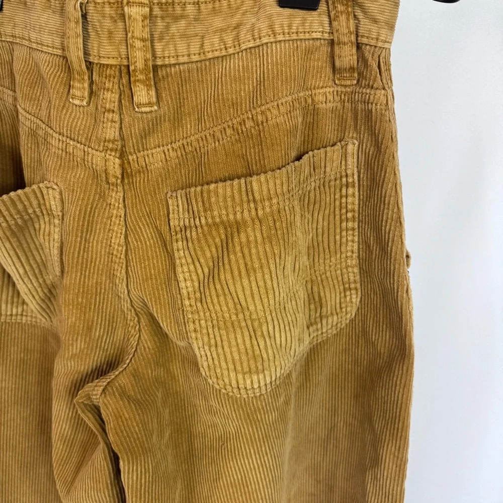 BDG Urban Outfitters Wide Leg Corduroy Pants Whiskey Size 4 Skater Y2K - Picture 9 of 10